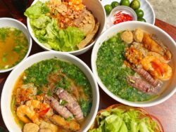 bánh đa cua, bún cá ,miến cá, bún hải sản, đồ ăn hải phòng, miến cua;