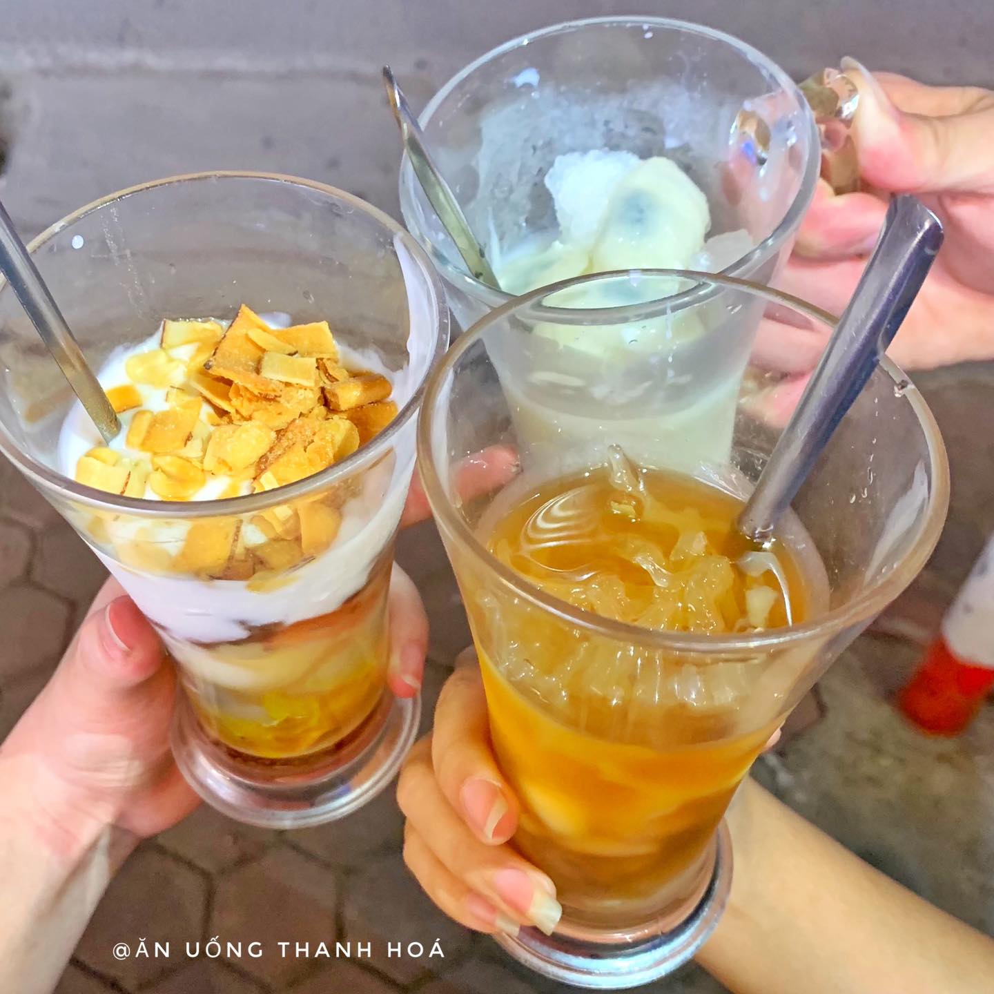 chè, chè bưởi, chè bưởi an giang, chè kem, kem xôi