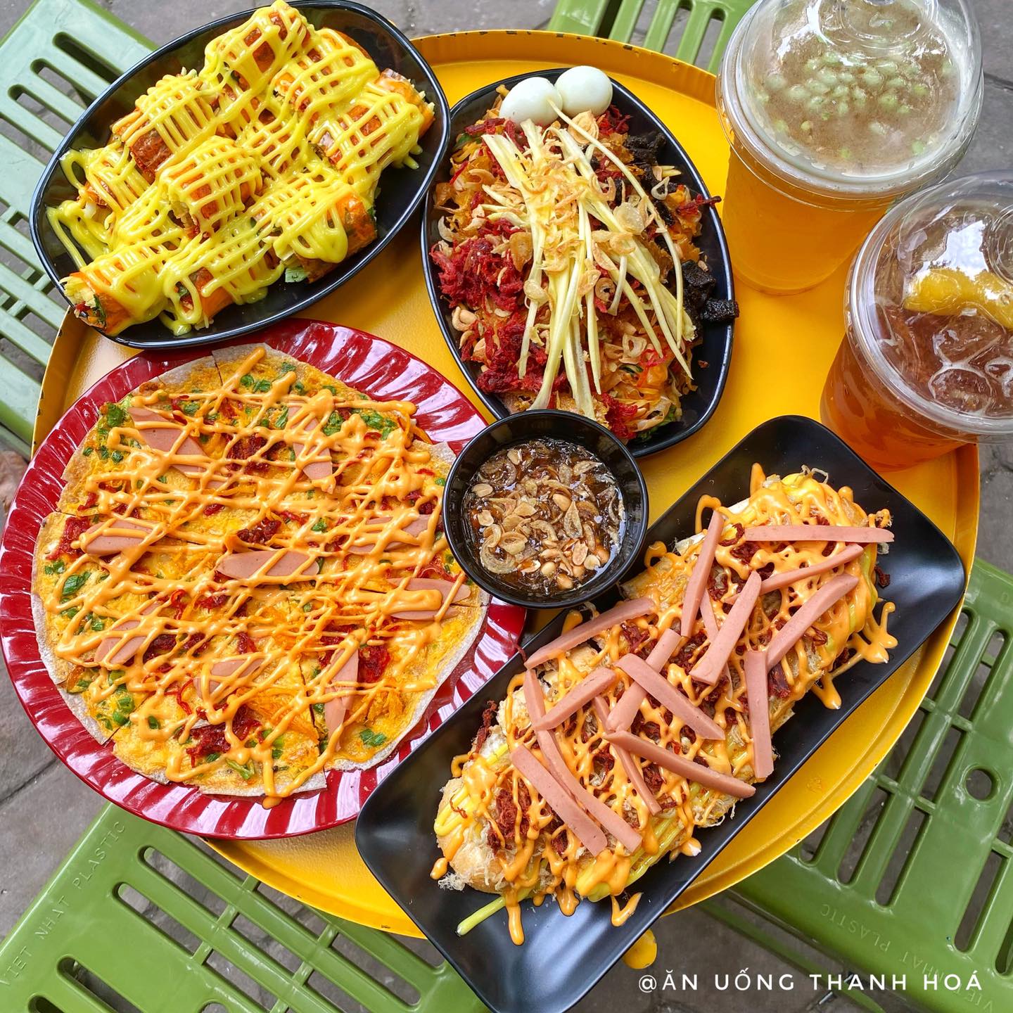 bánh tráng, bánh tráng trộn, bánh tráng linh đoàn, bánh tráng nướng